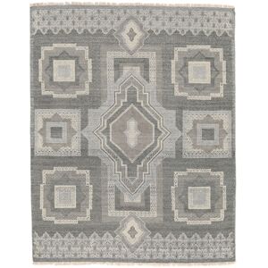 Noue a la main. Origine: India Grass Tapis 245x307