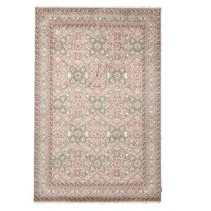 Noue a la main. Origine: India Sarough American Tapis 198x301