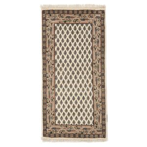 Noue a la main. Origine: India Mir Indo Tapis 58x118