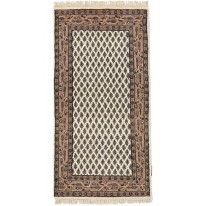 Noue a la main. Origine: India Mir Indo Tapis 69x138