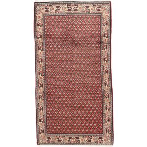 Noue a la main. Origine: Persia / Iran Sarough Mir Tapis 66x122