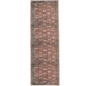 RugVista Shabibi Oriental Tapis - Rouge rouille 80x250