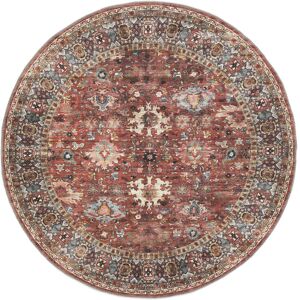 RugVista Shabibi Oriental Tapis - Rouge rouille Ø 160