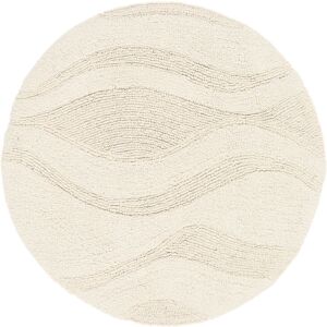 RugVista Breeze tapis de bain - Blanc Ø 70