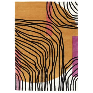 RugVista Movement 4 Tapis - Marron / Noir 160x230