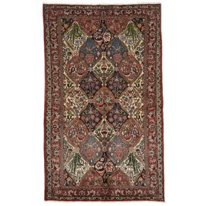 Noue a la main. Origine: Persia / Iran Bakhtiar Collectible Tapis 154x255