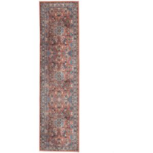 RugVista Galaxy Oriental Tapis - Rouge rouille / Bleu 80x300