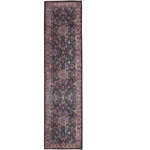 RugVista Galaxy Oriental Tapis - Bleu / Noir 80x300