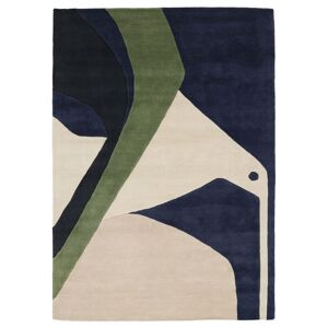RugVista Μy house is the Universe. Tapis - Noir / Beige 160x230
