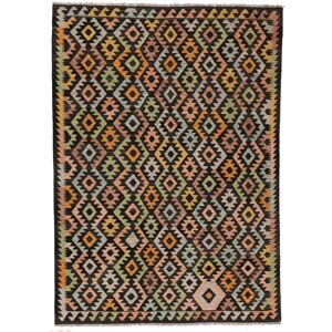 Noue a la main. Origine: Afghanistan Kilim Afghan Old style Tapis 214x299