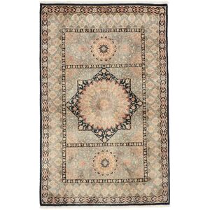 Noue a la main. Origine: Persia / Iran Ghom soie Tapis 76x120