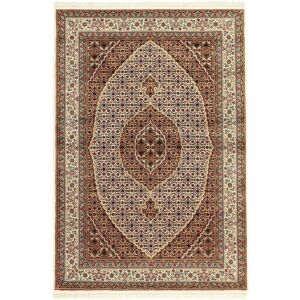 Noue a la main. Origine: India Tabriz Royal Tapis 125x185