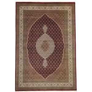 Noue a la main. Origine: India Tabriz Royal Tapis 245x355