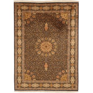 Noue a la main. Origine: India Cachemire pure soie 24 / 24 Quality Tapis 156x213