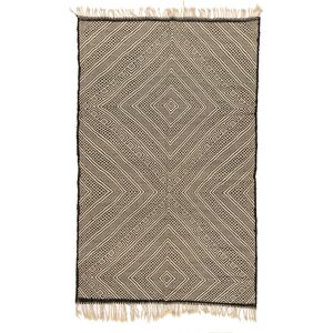 Noue a la main. Origine: Morocco High Atlas Kilim Tapis 195x310