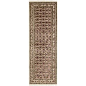 Noue a la main. Origine: India Tabriz Indi Tapis 85x250