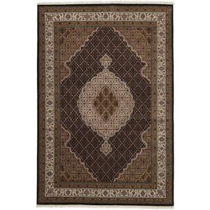 Noue a la main. Origine: India Tabriz Indi Tapis 205x300