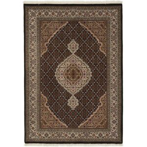 Noue a la main. Origine: India Tabriz Indi Tapis 144x203