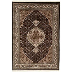 Noue a la main. Origine: India Tabriz Indi Tapis 139x199