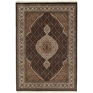 Noue a la main. Origine: India Tabriz Indi Tapis 142x204