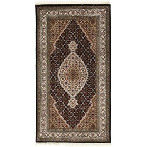 Noue a la main. Origine: India Tabriz Indi Tapis 88x162