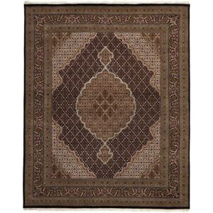 Noue a la main. Origine: India Tabriz Indi Tapis 254x310