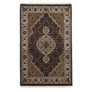 Noue a la main. Origine: India Tabriz Indi Tapis 85x132