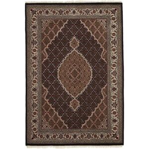 Noue a la main. Origine: India Tabriz Indi Tapis 140x204