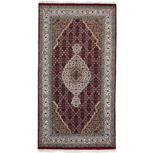 Noue a la main. Origine: India Tabriz Indi Tapis 87x162