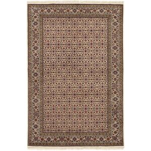 Noue a la main. Origine: India Tabriz Indi Tapis 137x204