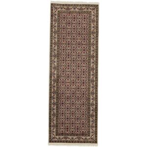 Noue a la main. Origine: India Tabriz Indi Tapis 88x251