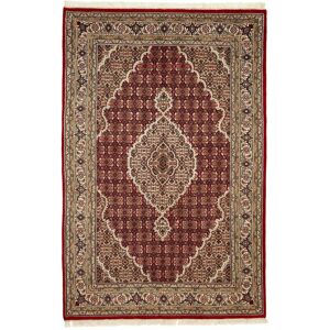 Noue a la main. Origine: India Tabriz Indi Tapis 134x203