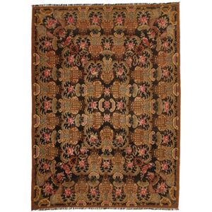 Noue a la main. Origine: MISSING(7,27) Kilim Rose Moldavia Tapis 205x278