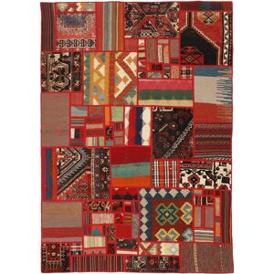 Noue a la main. Origine: Persia Kilim Patchwork Tapis 140x200