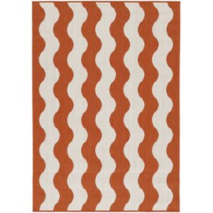 RugVista Mare Tapis - Rouge rouille 140x200