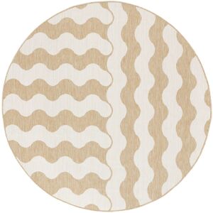 RugVista Mare Tapis - Beige Ø 200