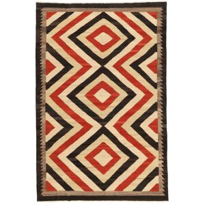 Noue a la main. Origine: Afghanistan Kilim Moderne Tapis 197x305