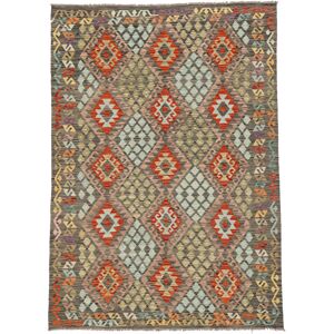 Noue a la main. Origine: Afghanistan Kilim Afghan Old style Tapis 176x250