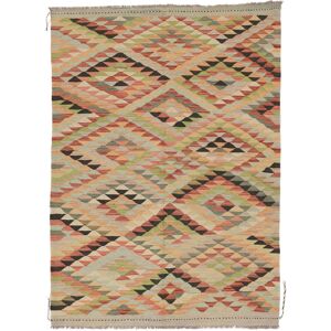 Noue a la main. Origine: Afghanistan Kilim Ariana Trend Tapis 144x201