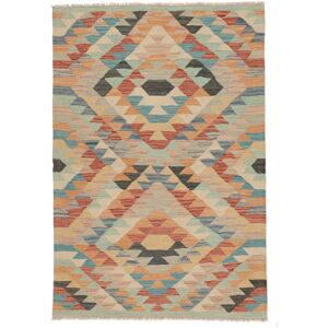 Noue a la main. Origine: Afghanistan Kilim Ariana Trend Tapis 106x158