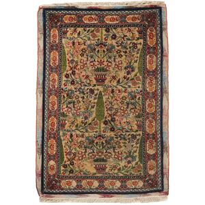 Noue a la main. Origine: Persia / Iran Tabriz Antik Tapis 50x84