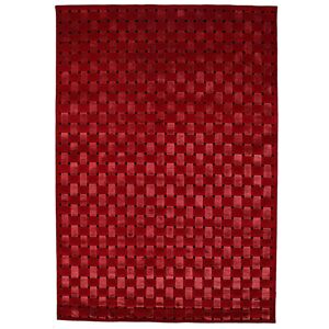 Noue a la main. Origine: Afghanistan Basket Tapis - Rouge 220x320