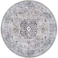 RugVista Gina Oriental Tapis – Gris / Beige Ø 160