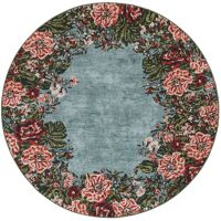 RugVista Eliza Tapis – Turquoise Ø 200