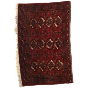 RugVista Tapis Fait Main Afghan Khal Mohammadi Tapis 106X160 Rouge Foncé/Rouge (Laine, Afghanistan)