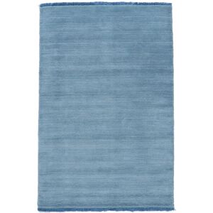 RugVista Handloom fringes Tapis - Bleu clair 140x200