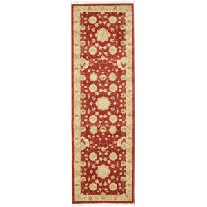 RugVista Farahan Ziegler Tapis - Rouge 80x250