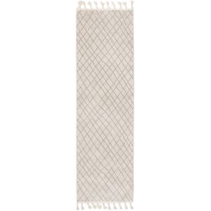 RugVista Osmani Tapis - Blanc crème / Beige 80x250