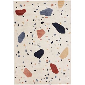 RugVista Beverly Tapis - Beige crème / Bleu 100x160