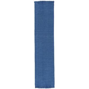 RugVista Zandra Kilim Tapis - Bleu 80x350